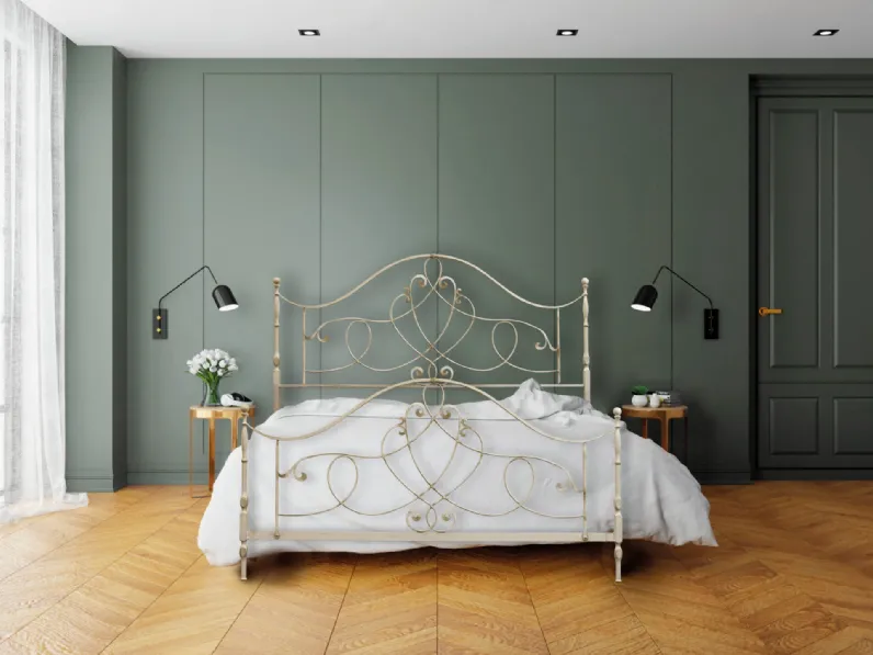 Letto con testiera Liberty di Florentiabed