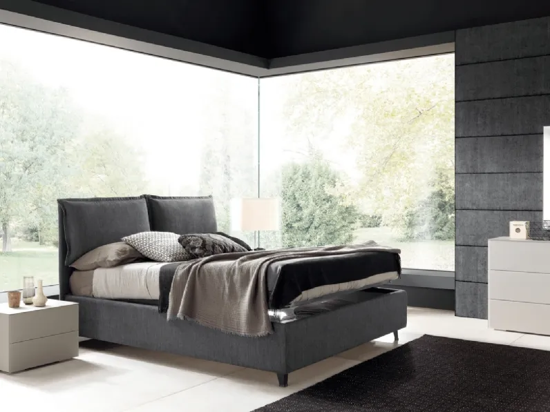 Letto con contenitore Loto di Felver