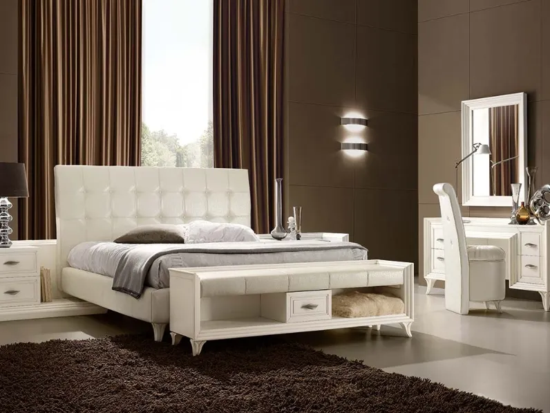 Letto con testiera Today LTTD01 di Ferretti e Ferretti