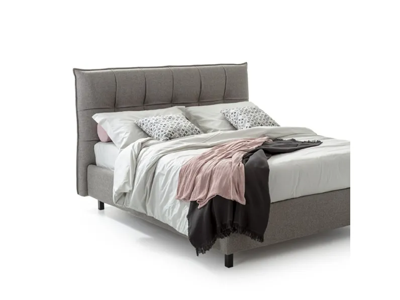 Letto in tessuto imbottito Luis di Rimar