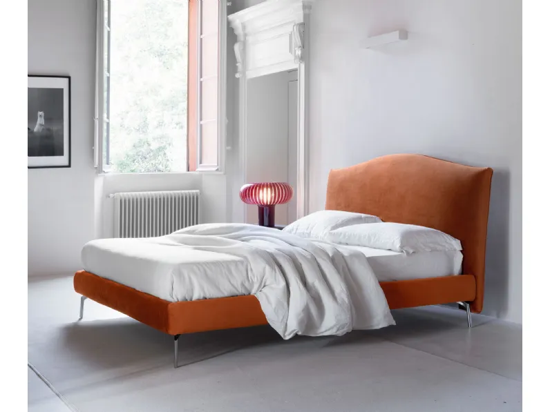 Letto con testiera arrotondata Lyle Modern di Noctis