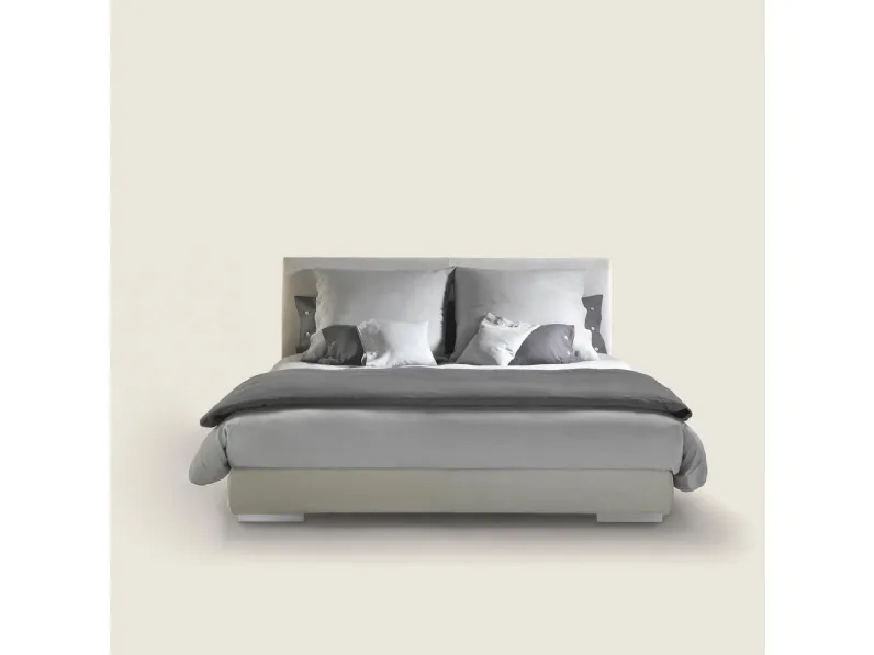 Letto Magnum in tessuto imbottito di Flexform