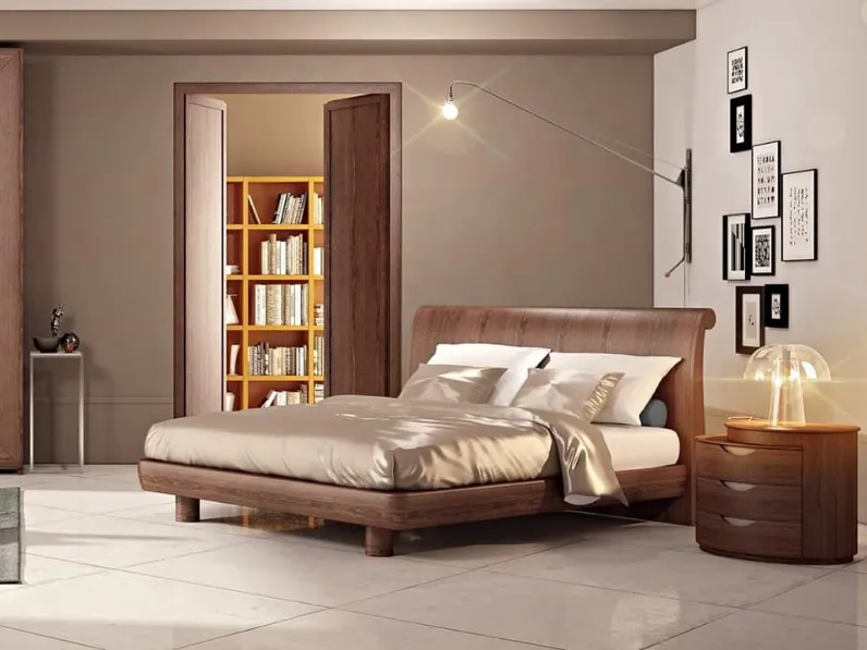 Letto in legno Marilyn di Fazzini