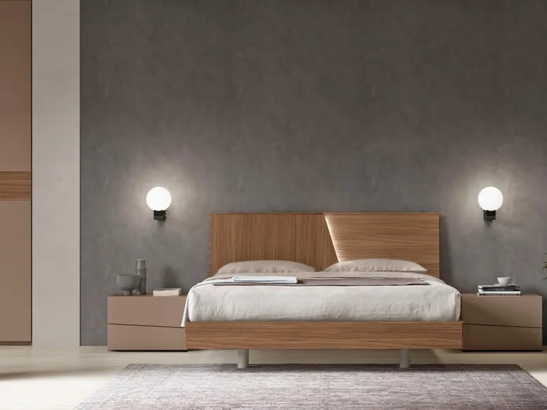 Letto Slide con testiera di Maronese