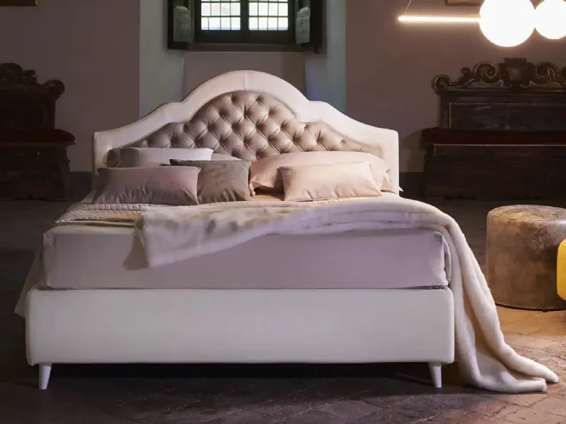 Letto con testiera Tumminia di Mauri Soft Dream