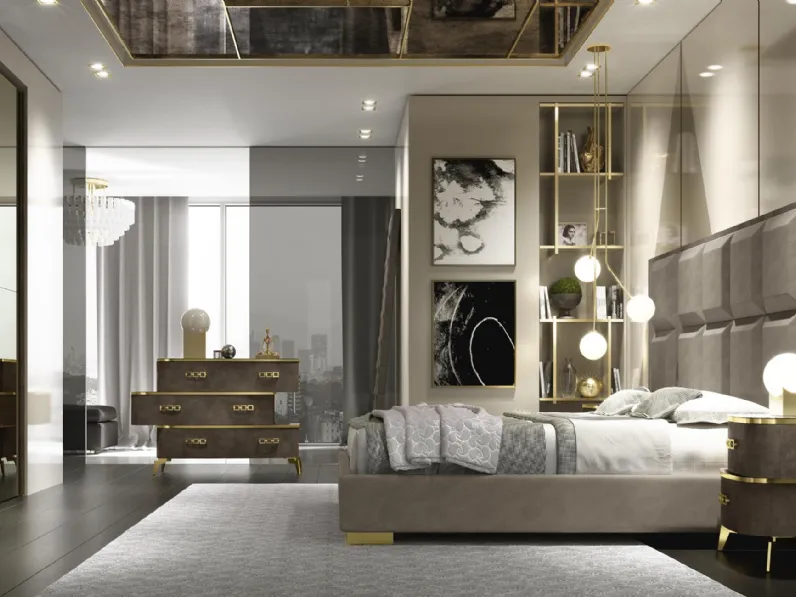 Letto con testiera importante Meraviglia di Adriatica