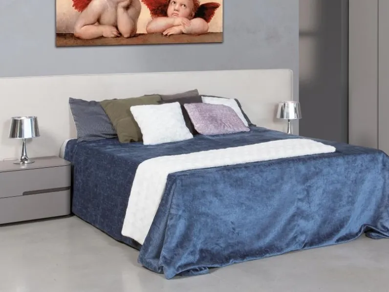 Letto con testiera Miami di Confortplus