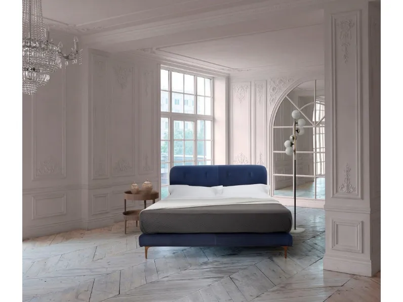 Letto in tessuto Tulipano di Midsummer Milano