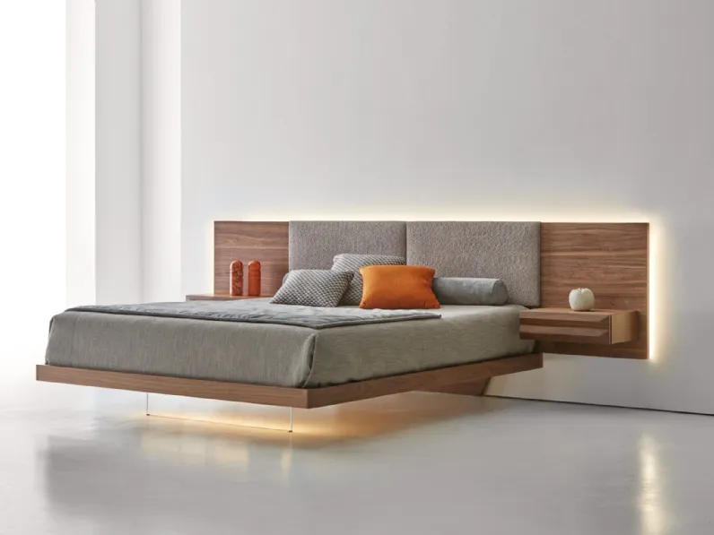 Letto York Fluttuante di Modesign