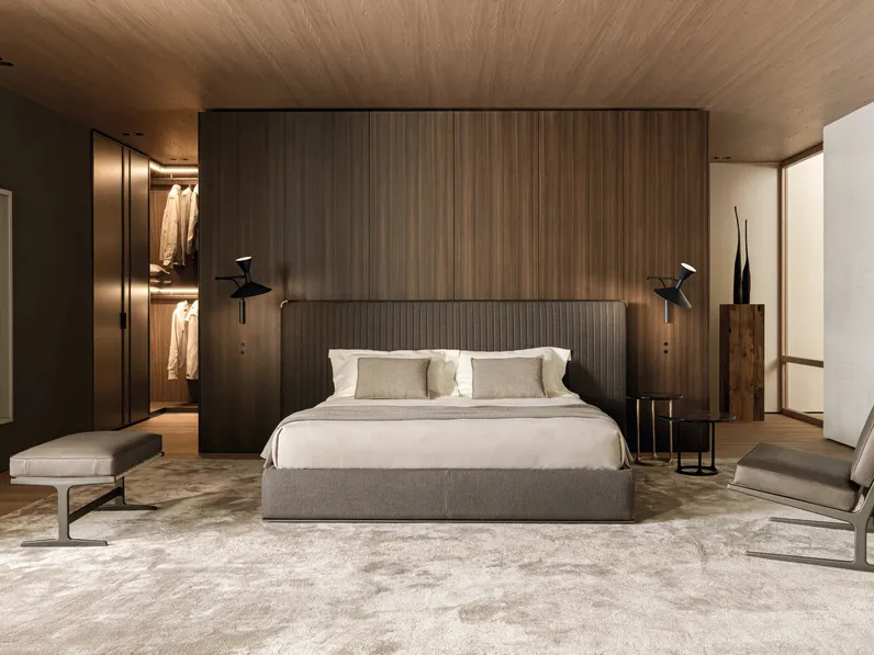 Letto con testiera Ovidio di Molteni & C