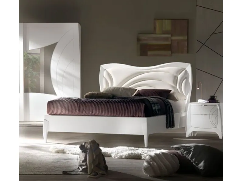 Letto Moon Imbottito di Betamobili