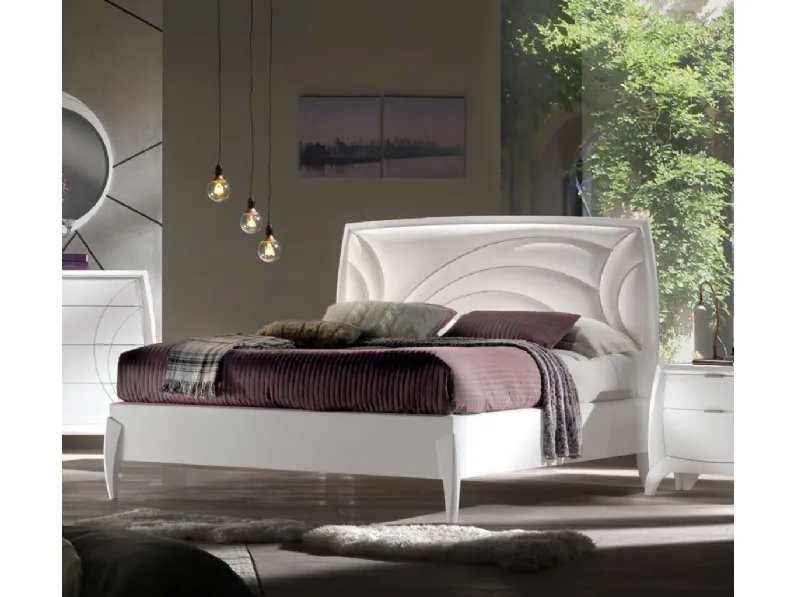 Letto Moon Imbottito di Betamobili