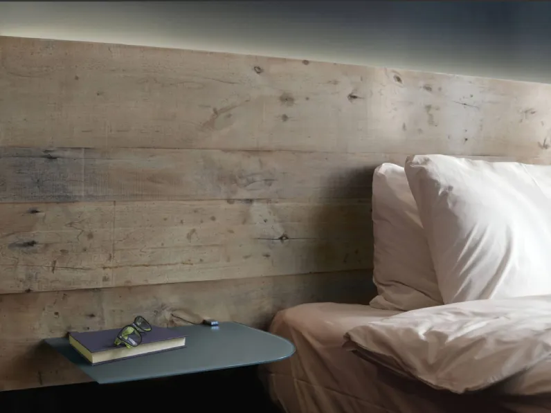 Letto in abete vecchio Testata di Re-wood