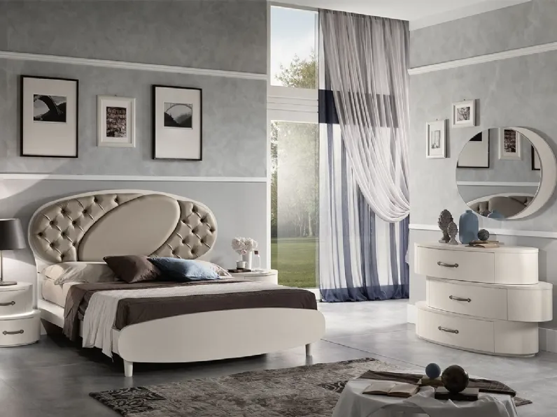 Letto con testiera Movida Ecomalta di Mobil Più