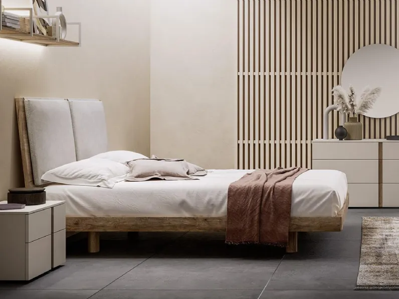 Letto con testiera Frida di Murobianco