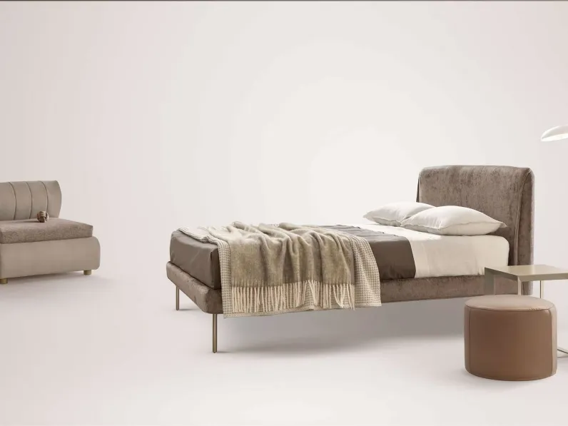 Letto imbottito Nadir di Rosini Night