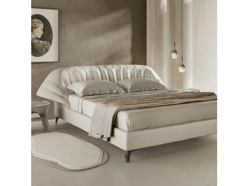 Letto in pelle Cala di Natuzzi