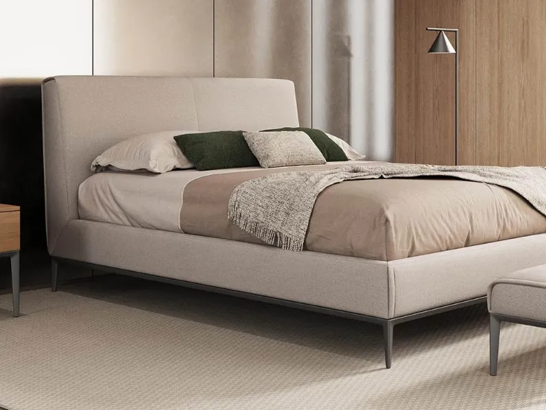 Letto imbottito Navona di Novaluna