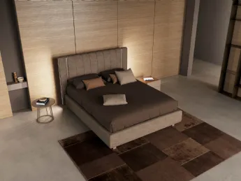 Letto imbottito Nizza Novaluna