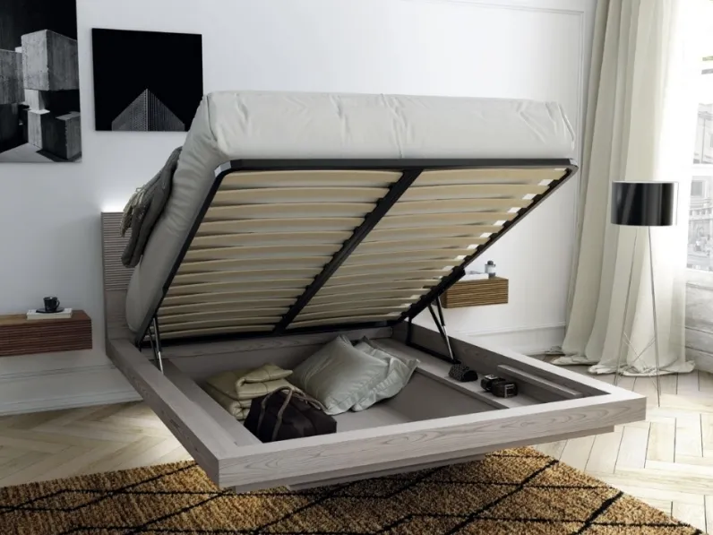 Letto Nova Fly Grigio Cenere di Imba Srl