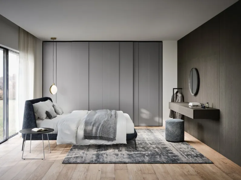 Letto in tessuto Velvet di Novamobili