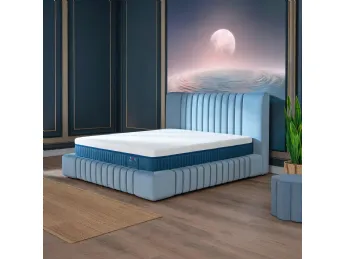 Il Letto Nuvola di Rinaldi Group unisce comfort e design.
