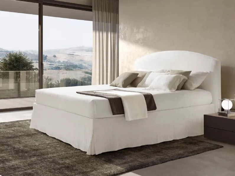 Letto Odea con box contenitore di Duomo Design