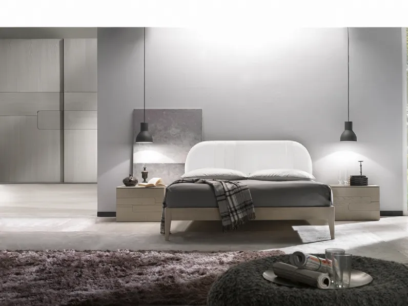 Letto in tessuto One 02 di Passione Italiana