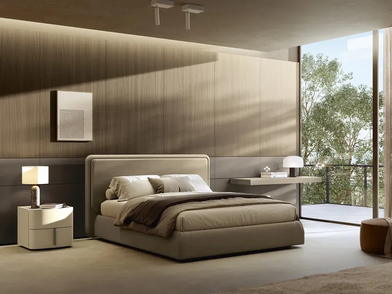 Letto in tessuto Opus di Febal Casa
