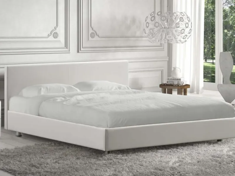 Letto in pelle Orazio di Majerna Letti