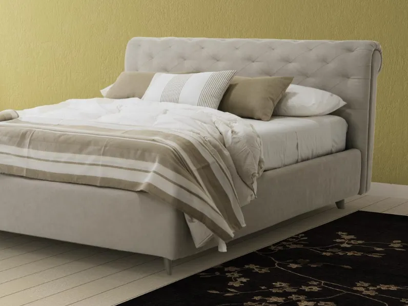 Letto in tessuto Polaris di Rimar