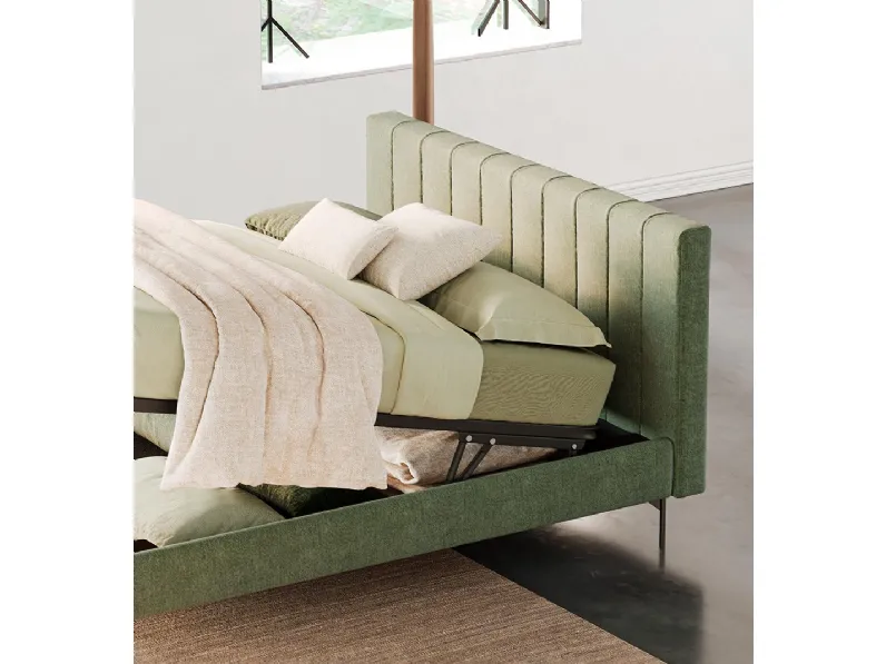 Letto Regis con contenitore di Divaletti Home