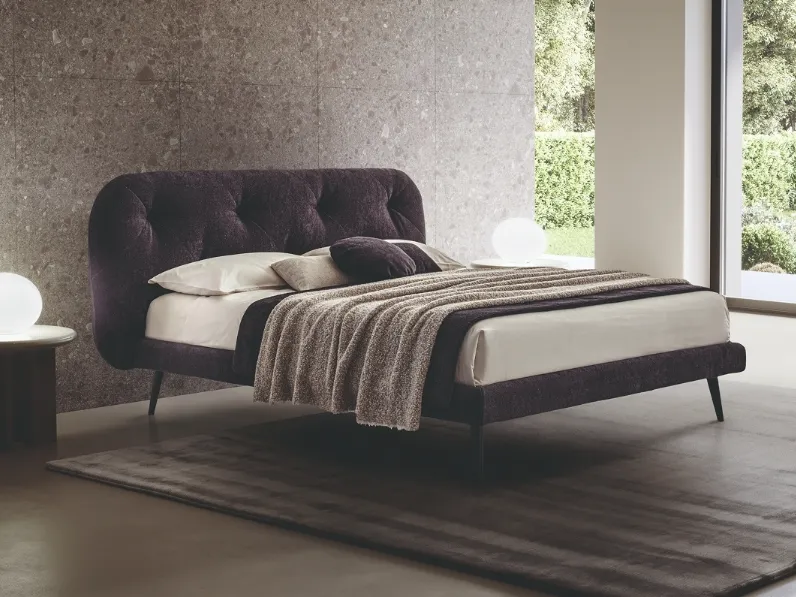 Letto in tessuto imbottito Riflesso di San Lorenzo