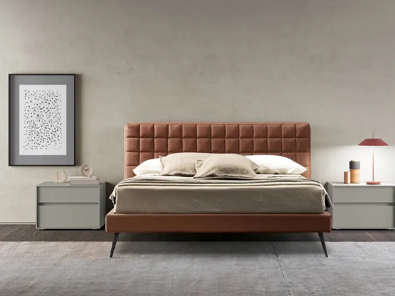 Letto Rubik in Ecopelle di Adok