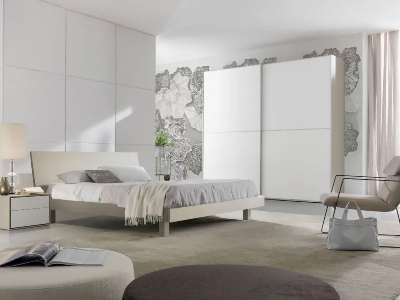 Letto con testiera Thaiti S75