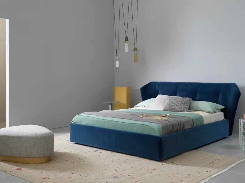 Letto con testiera New York Box di Saba