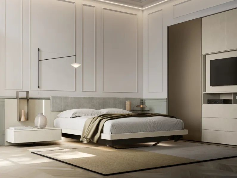 Letto con testiera Scacco di SantaLucia