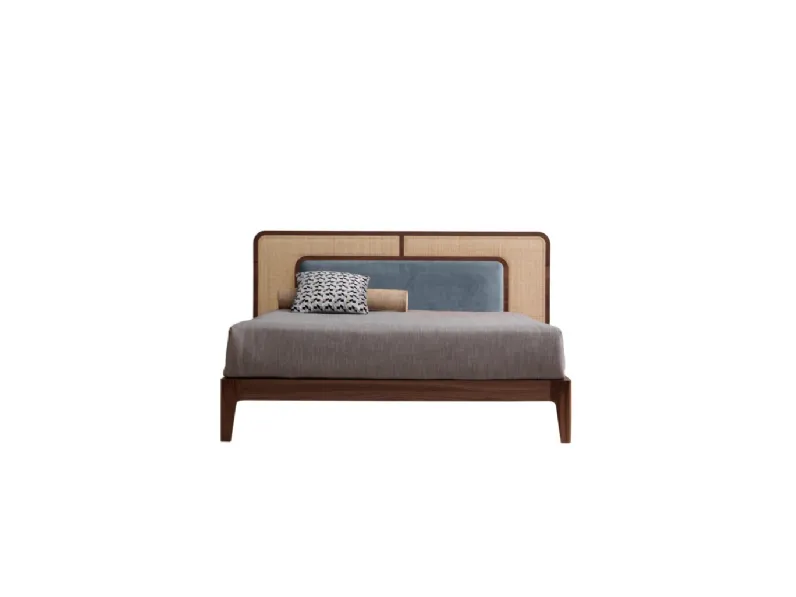 Letto in legno con testiera Shanghai di Modesign