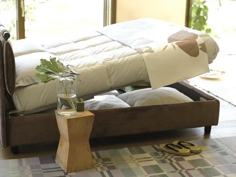 Letto con contenitore Silente di Hoppla