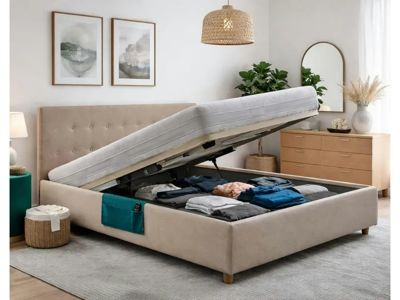 Letto Simplicity More M55 con contenitore di Dorsal
