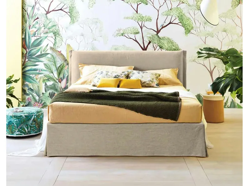 Letto in tessuto Simplicity Project C20 di Dorsal