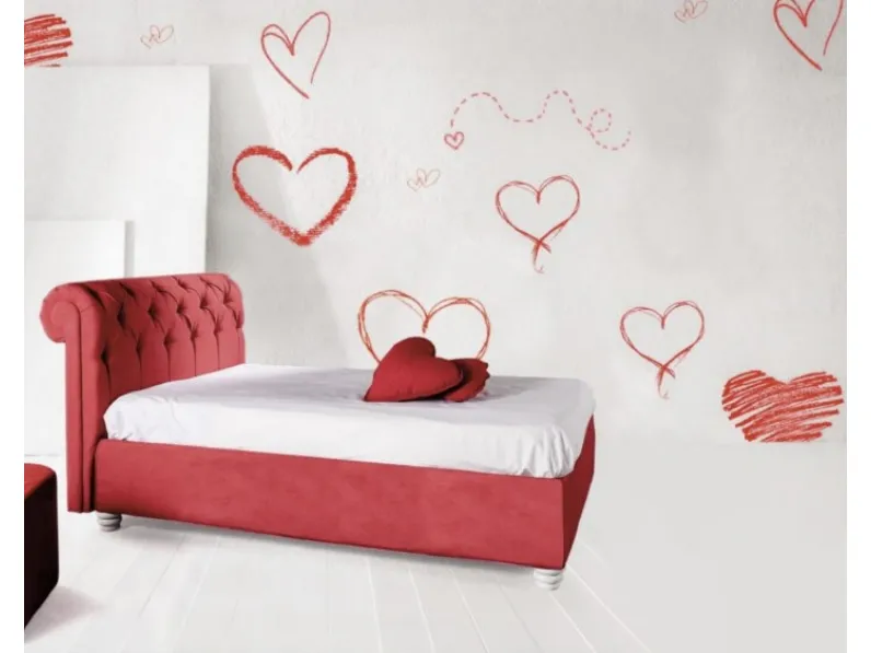 Letto Singolo London di Baiardi