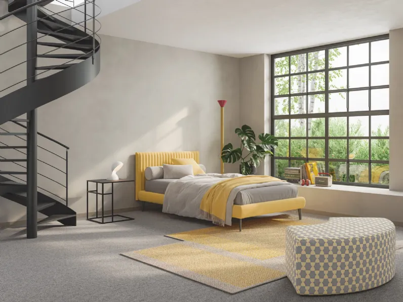 Letto singolo Boiserie Delphine di Twils