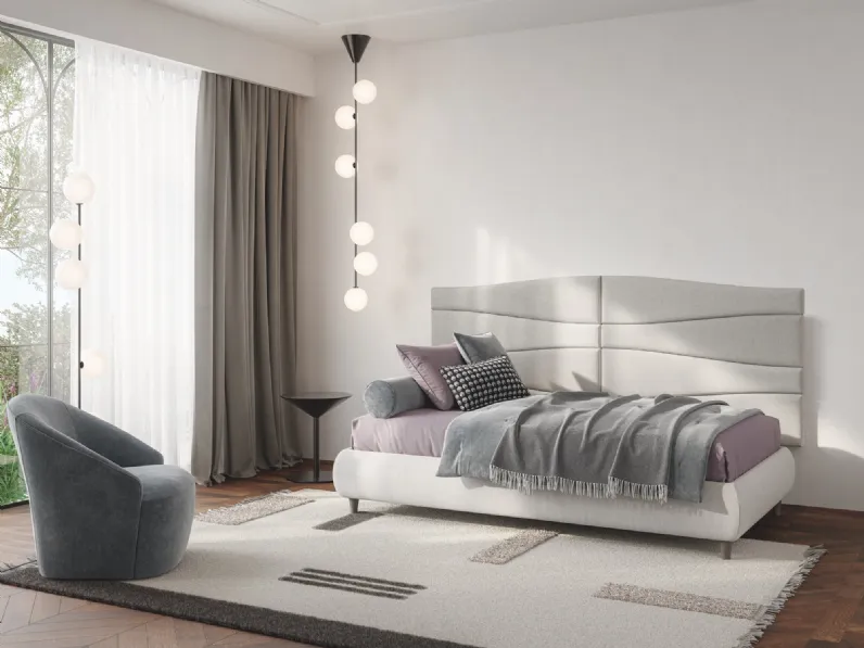 Letto singolo Boiserie Flute di Twils
