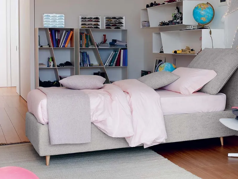 Letto singolo Ambra di Bontempi Letti Design