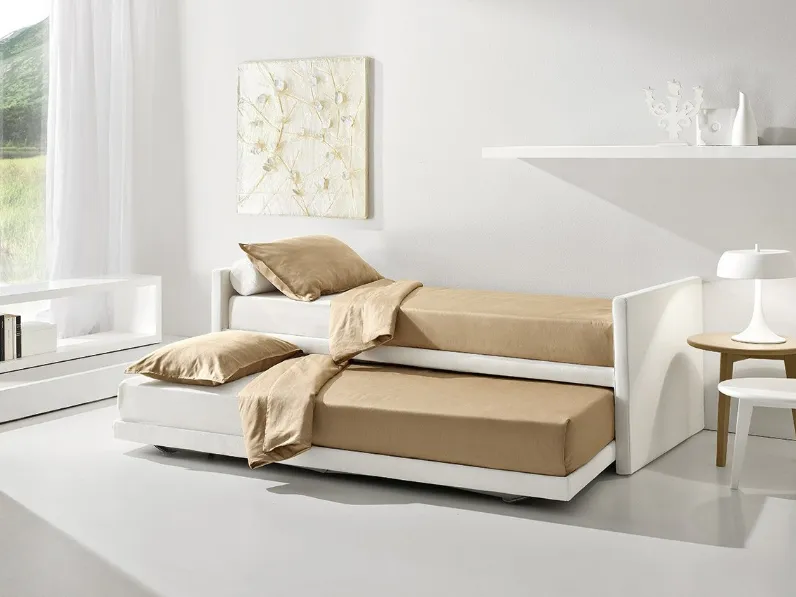 Daybed singolo Two con letto estraibile di Duomo Design