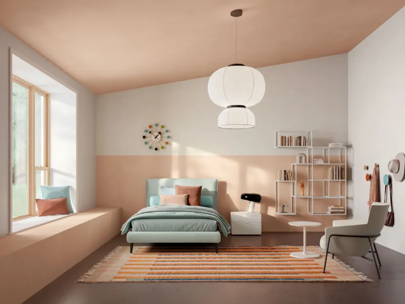 Letto Singolo in tessuto Dread di Twils