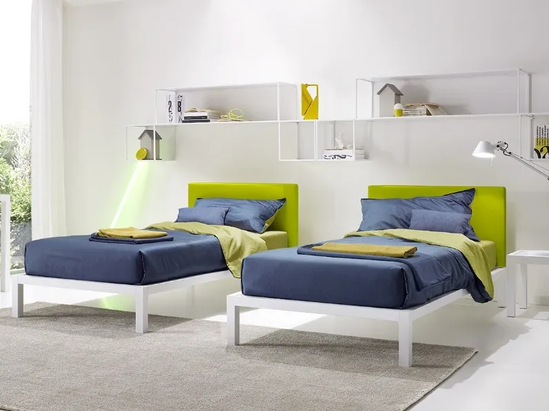 Letto singolo Lera Air di Duomo Design