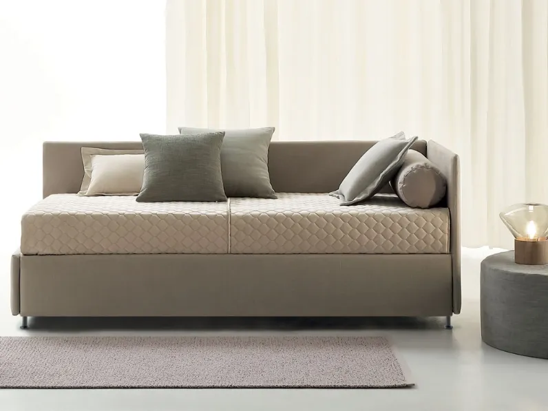 Daybed singolo in tessuto con letto estraibile Golf 417 di Oggioni
