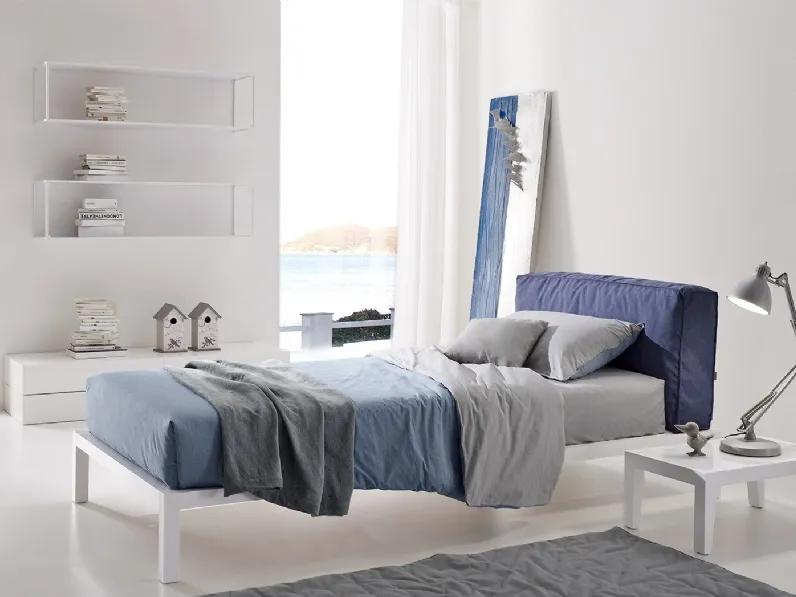 Letto singolo Lera Soft di Duomo Design
